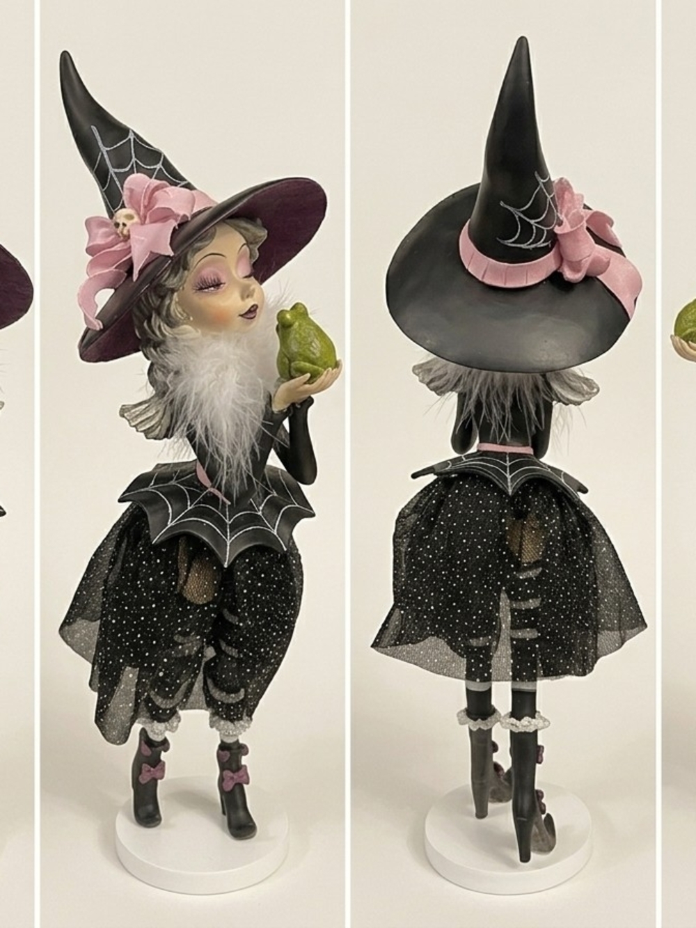 Viral 16" witch with frog figure